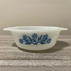 Anchor Hocking Blue Cornflower Mini Casserole 472